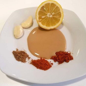 ingredientes hummus tahini