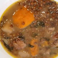 Cómo hacer Lentejas con costillas en Olla Exprés